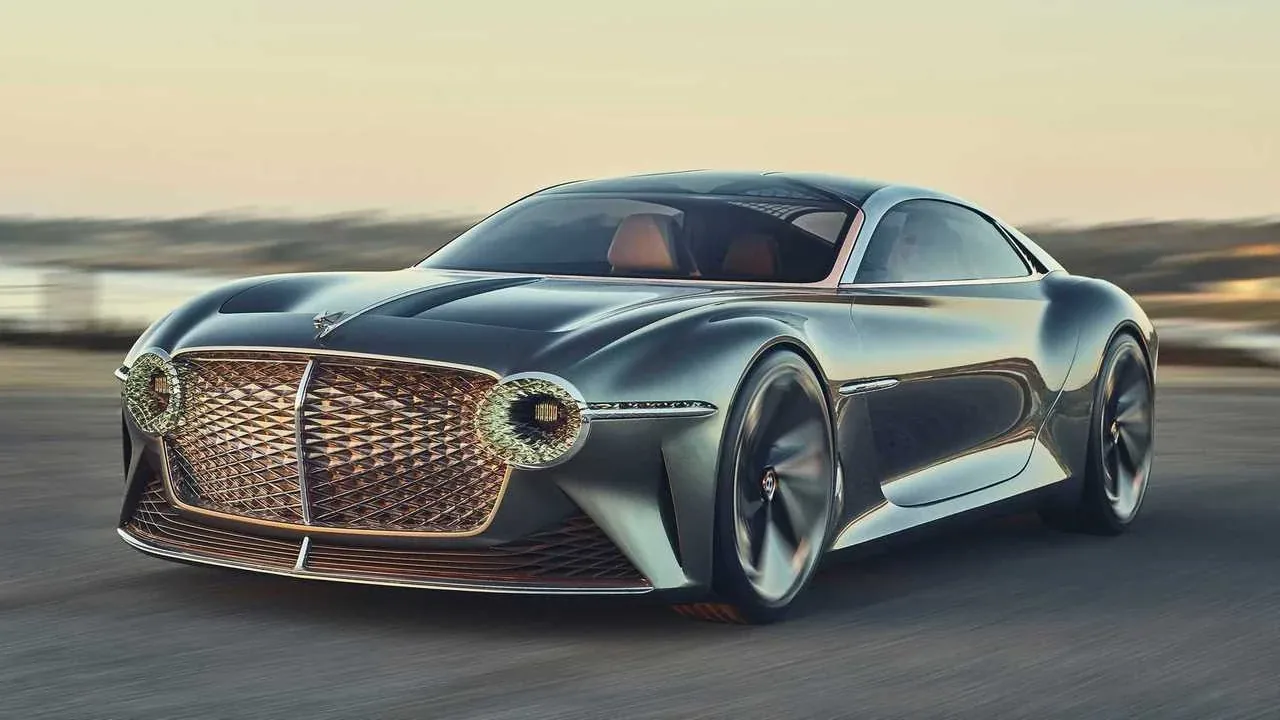 Bentley revealed a new-look logo for all-electric concept