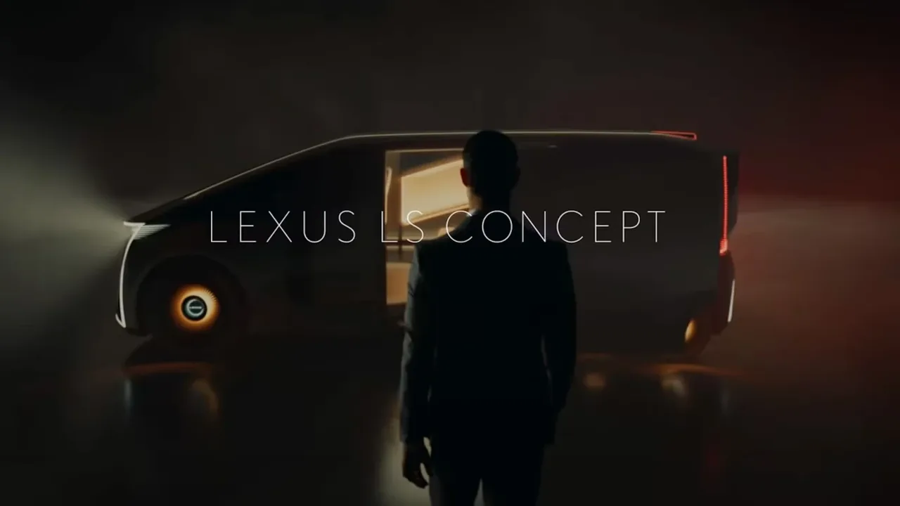 Lexus LS Concept redefines luxury — with six wheels of style