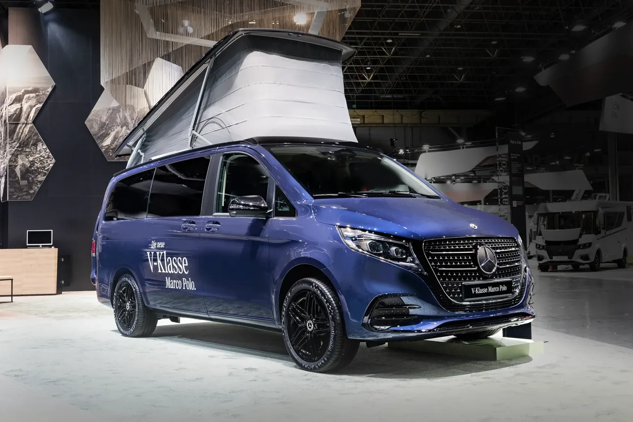 Обновленные Mercedes V-Class и Marco Polo Camper