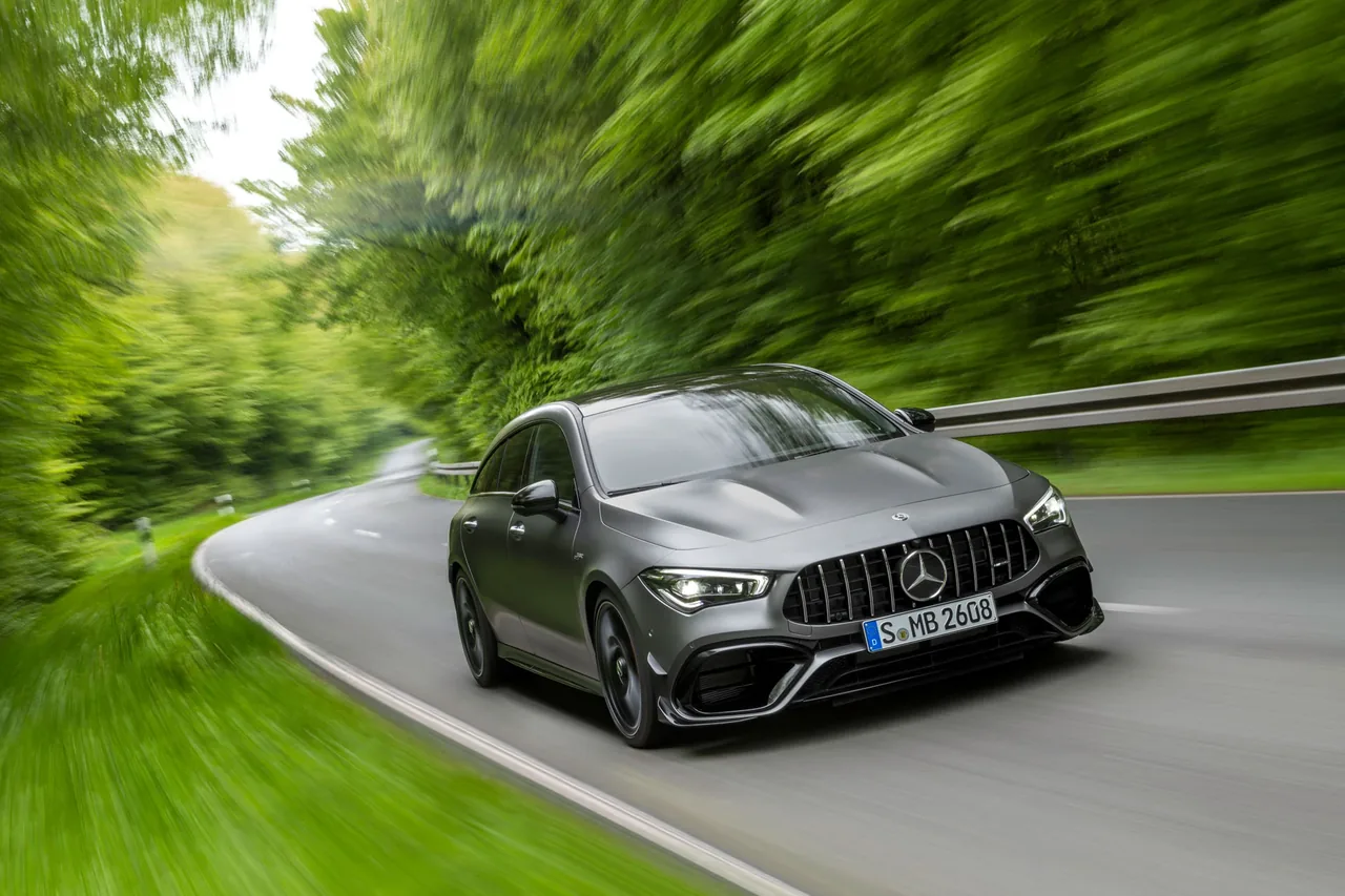 New Mercedes-AMG CLA 45 delivers hypercar performance with an all-electric powertrain