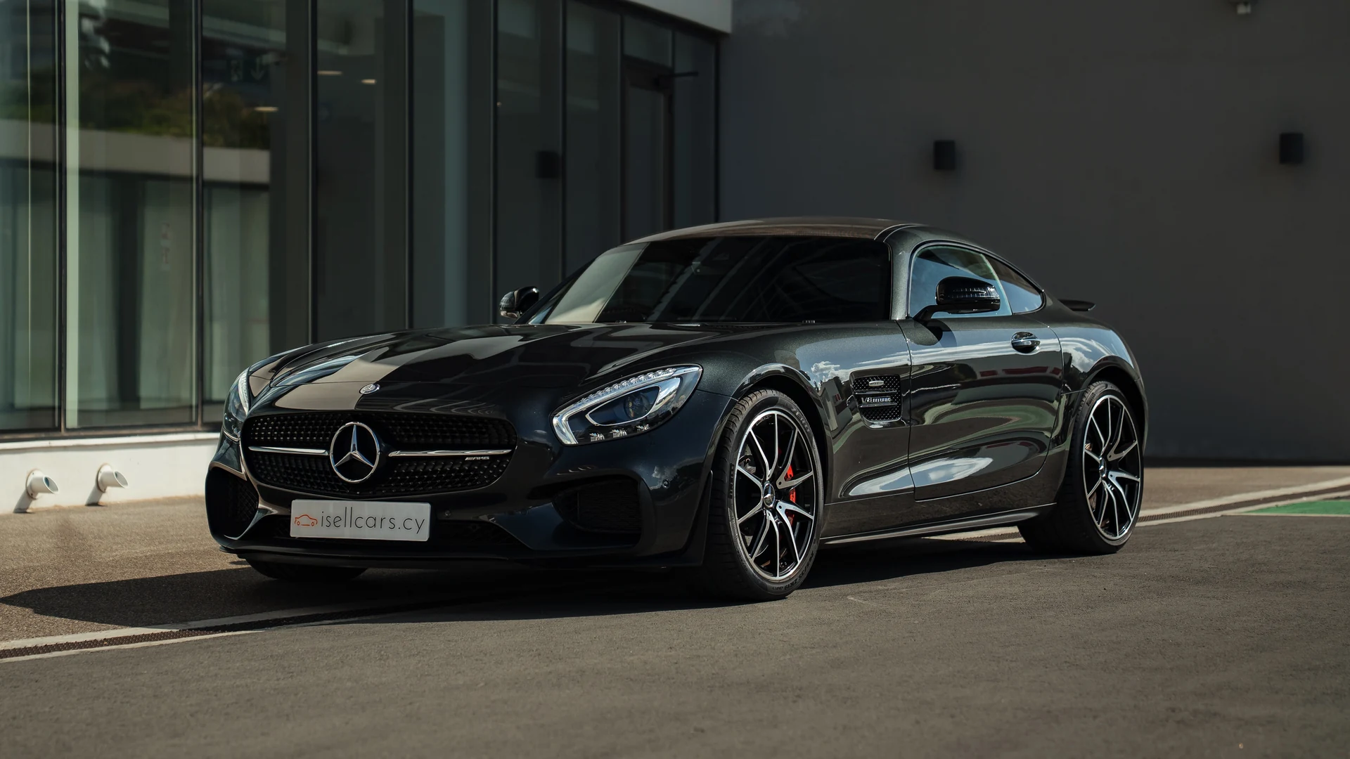 Mercedes-AMG GT S #77 Photo 1 Mercedes-AMG GT S Edition 1 503 hp | Magnetite Black | isellcars.cy